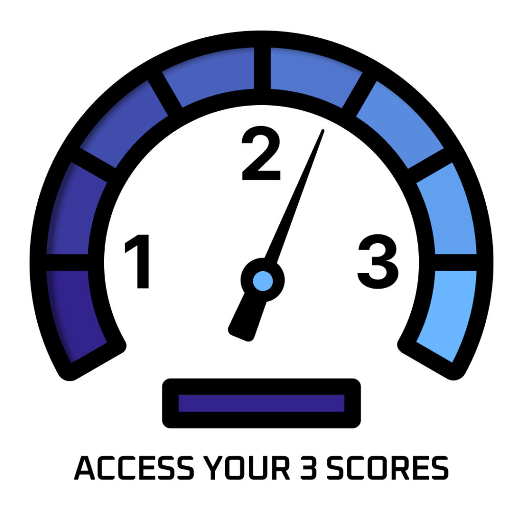 Access Your 3 Scores Icon