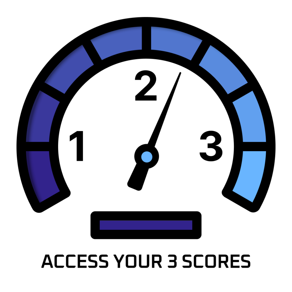 Access Your 3 Scores Icon