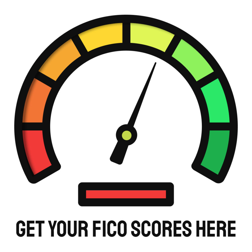 Get Your FICO Scores Here Icon