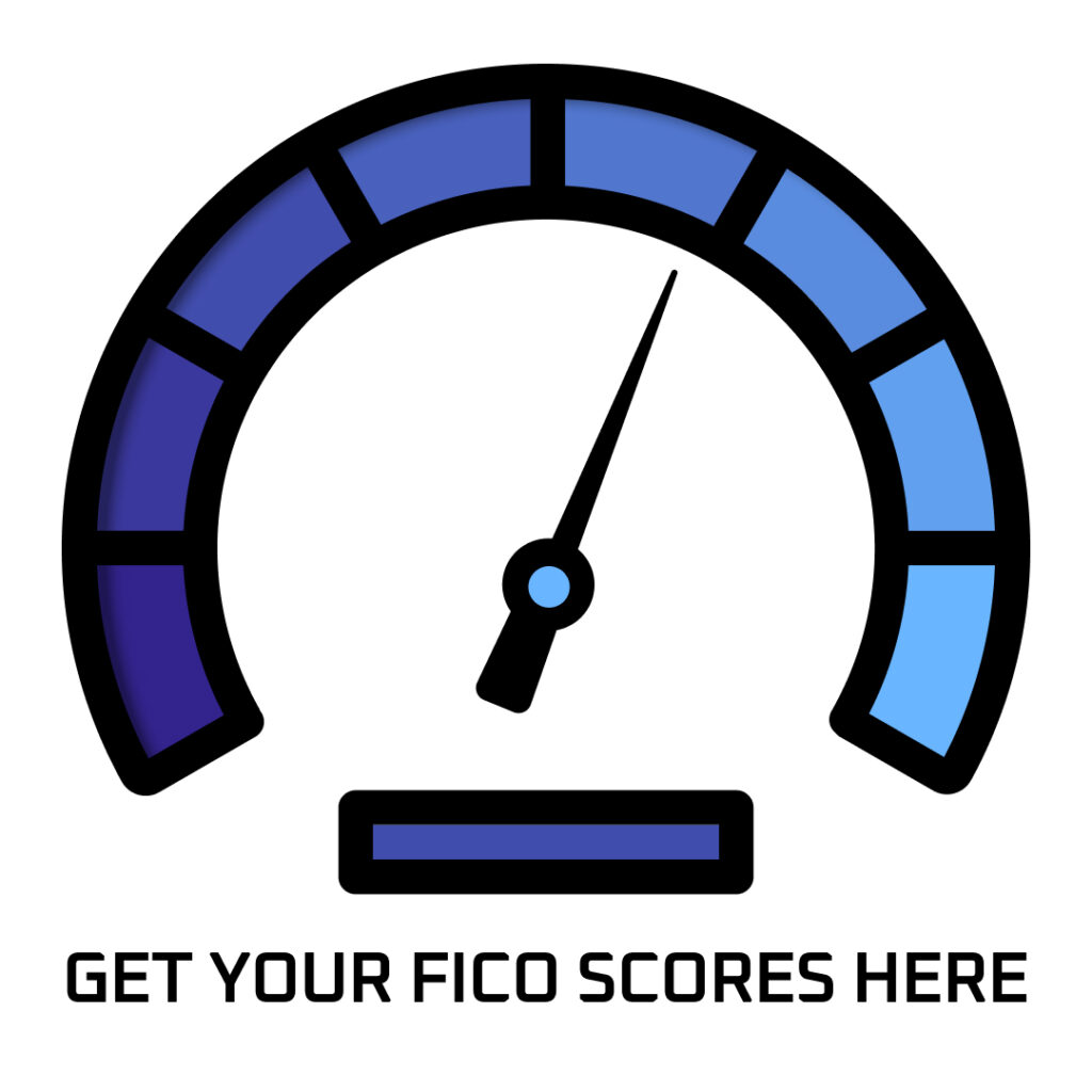 Get Your FICO Scores Here Icon